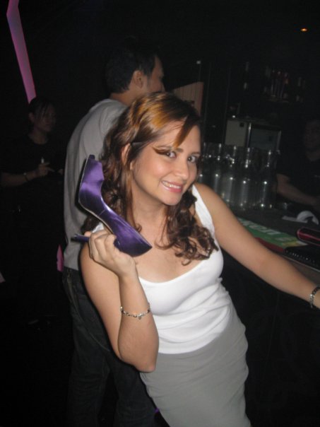 A purple Aldo pair I got at 50% discount. BARGAIN!