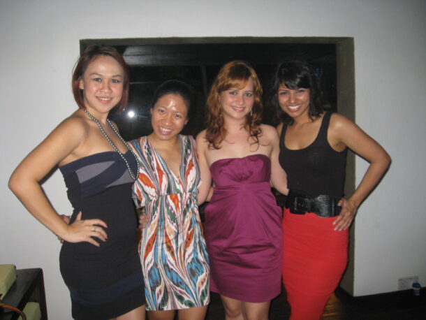 Veronica, Carol, Me and Nadine