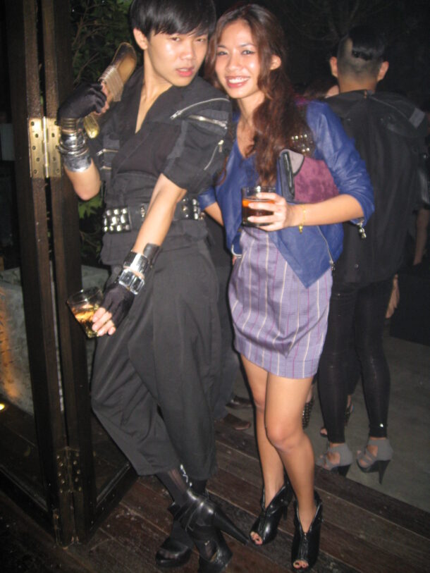 Chris(left) and Sue Ann