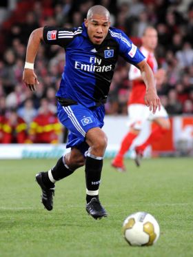 Nigel de Jong back when he was still playing in Germany for Hamburg.