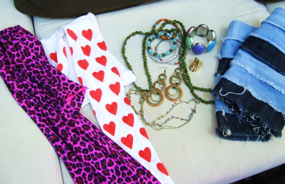 Some of Nalinder's shopping from New York