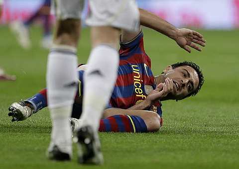 But Xavi is more than happy to let Messi take all the plaudits he deserves as long as his beloved club continues to perform as a team.