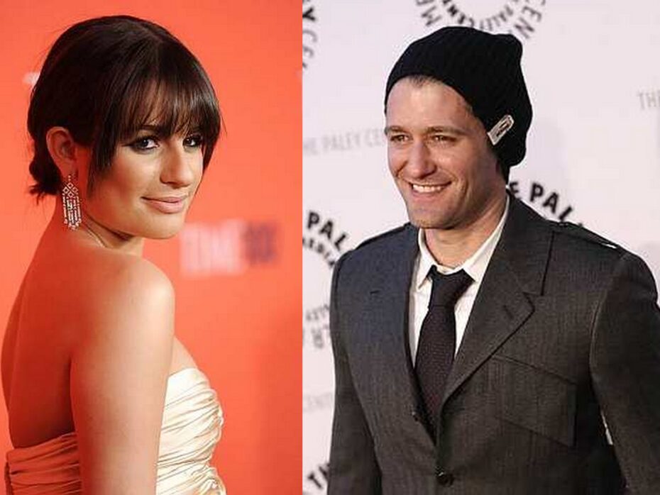 Co-stars Lea Michele and Matthew Morrison