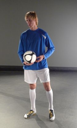 The closest I got to meeting Fernando Torres - his body double.