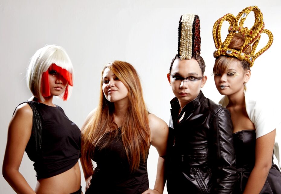 Fatin Nadiah Latiff with her towering hair designs and futuristic bob