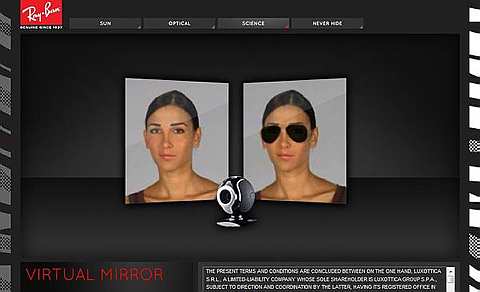 Visit http://bit.ly/raybanmirror to try for yourself.