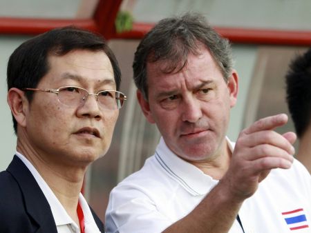 BRYAN ROBSON: Trying to explain to some Thai dude what he thinks the word "inconsistent" really means.
