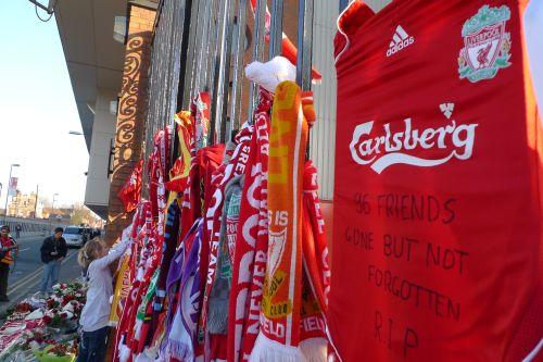 I took this photo at Anfield on the 20th Anniversary of the Hillsborough disaster. It still gives me goosebumps.
