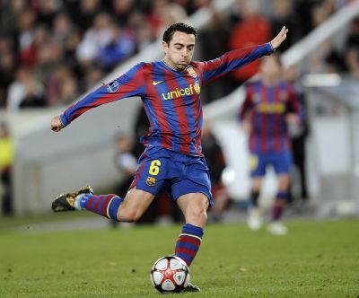 Xavi would surely have won more personal accolades for his incredible talent were it not for his Barcelona teammate Messi.