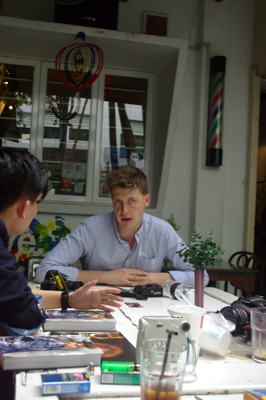 Yvan Rodic at his book signing event in Kuala Lumpur recently - PICS by KAREN WONG