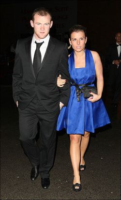 Rooney's wife Coleen is rarely spared by the media either.