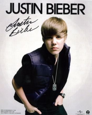 OMG! Justin signed this...