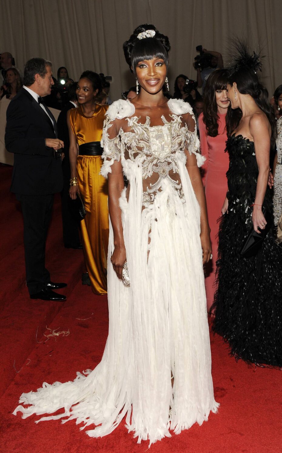 Naomi Campbell in Alexander McQueen