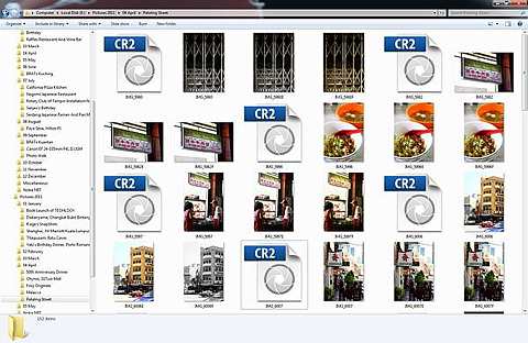 download Downloading photos and renaming folders.