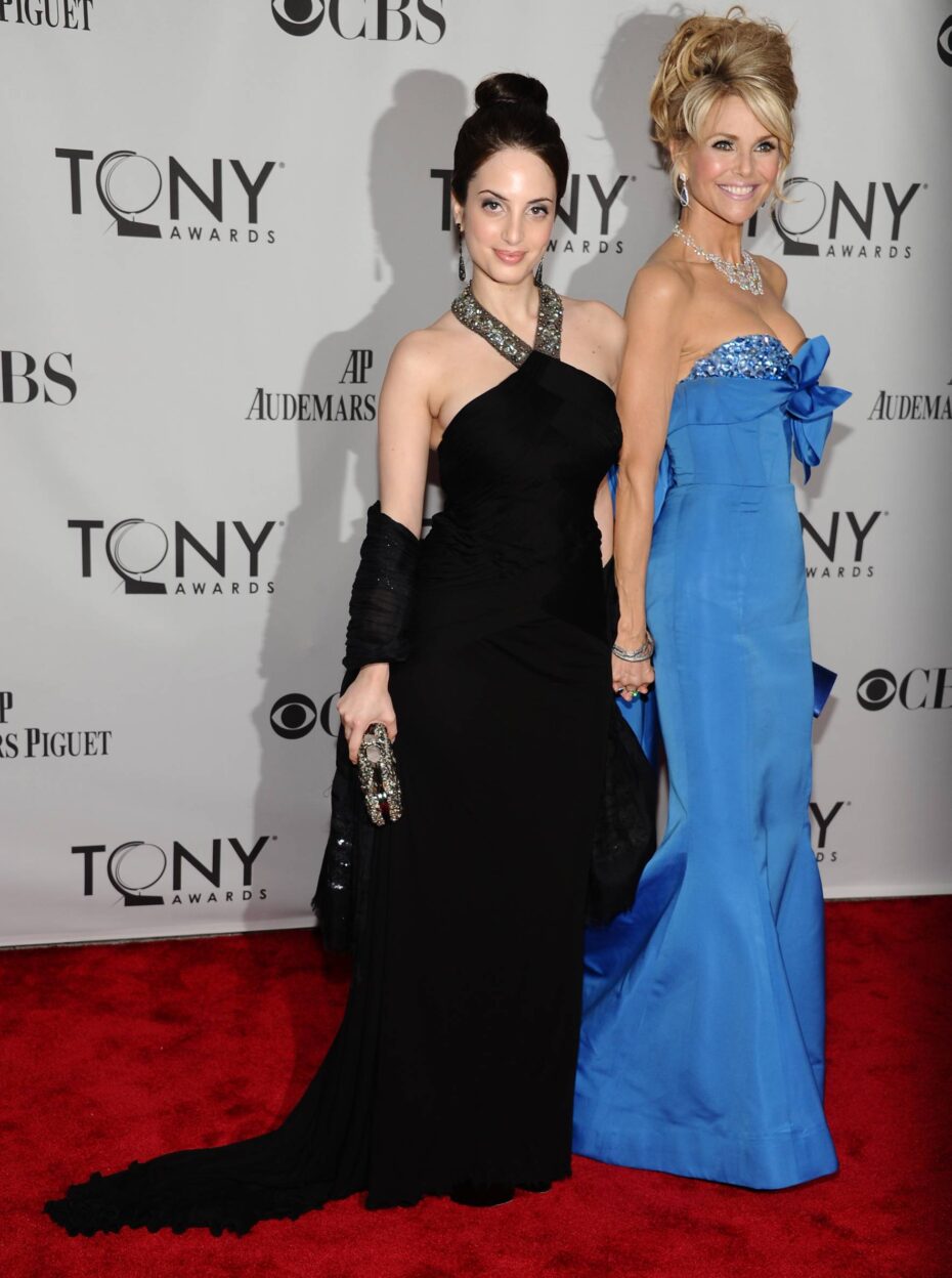 Christie Brinkley, left, and her daughter Alexa Ray Joel. Christie is in Zuhair Murad