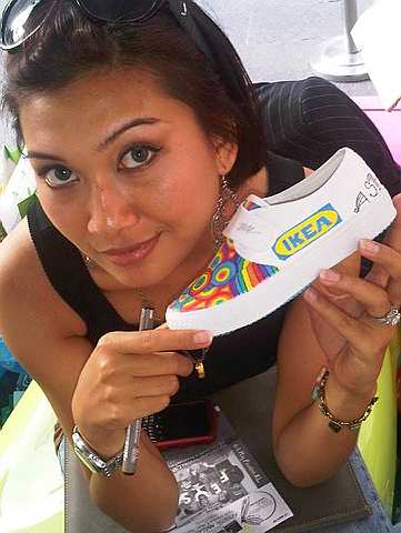 Ash's IKEA team shoe