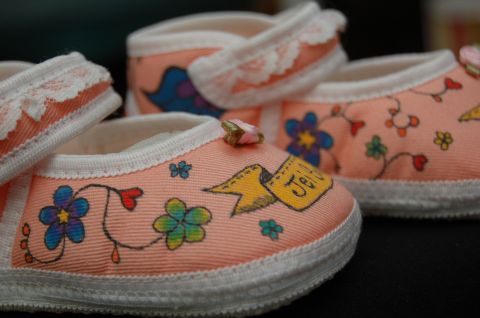 Baby shoes are a very popular order