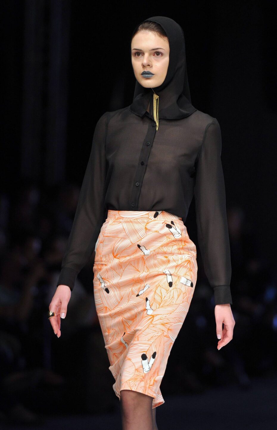 Embrace the high wasted skirts