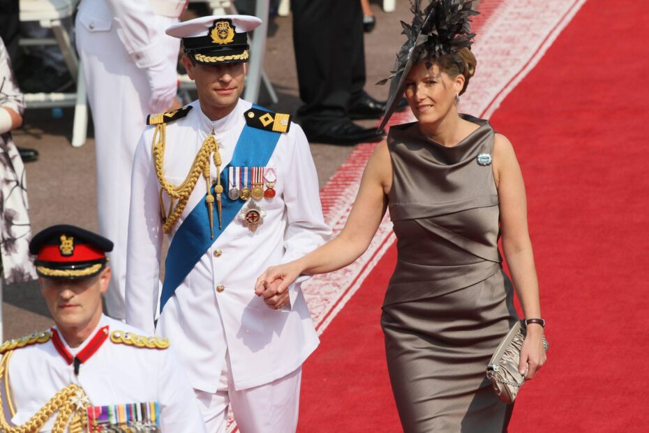 Prince Edward, Earl of Wessex and wife Sophie, countess of Wessex