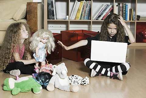 laptop Technology plays a very big part in the way we communicate today. However, a real-life connection is still important.