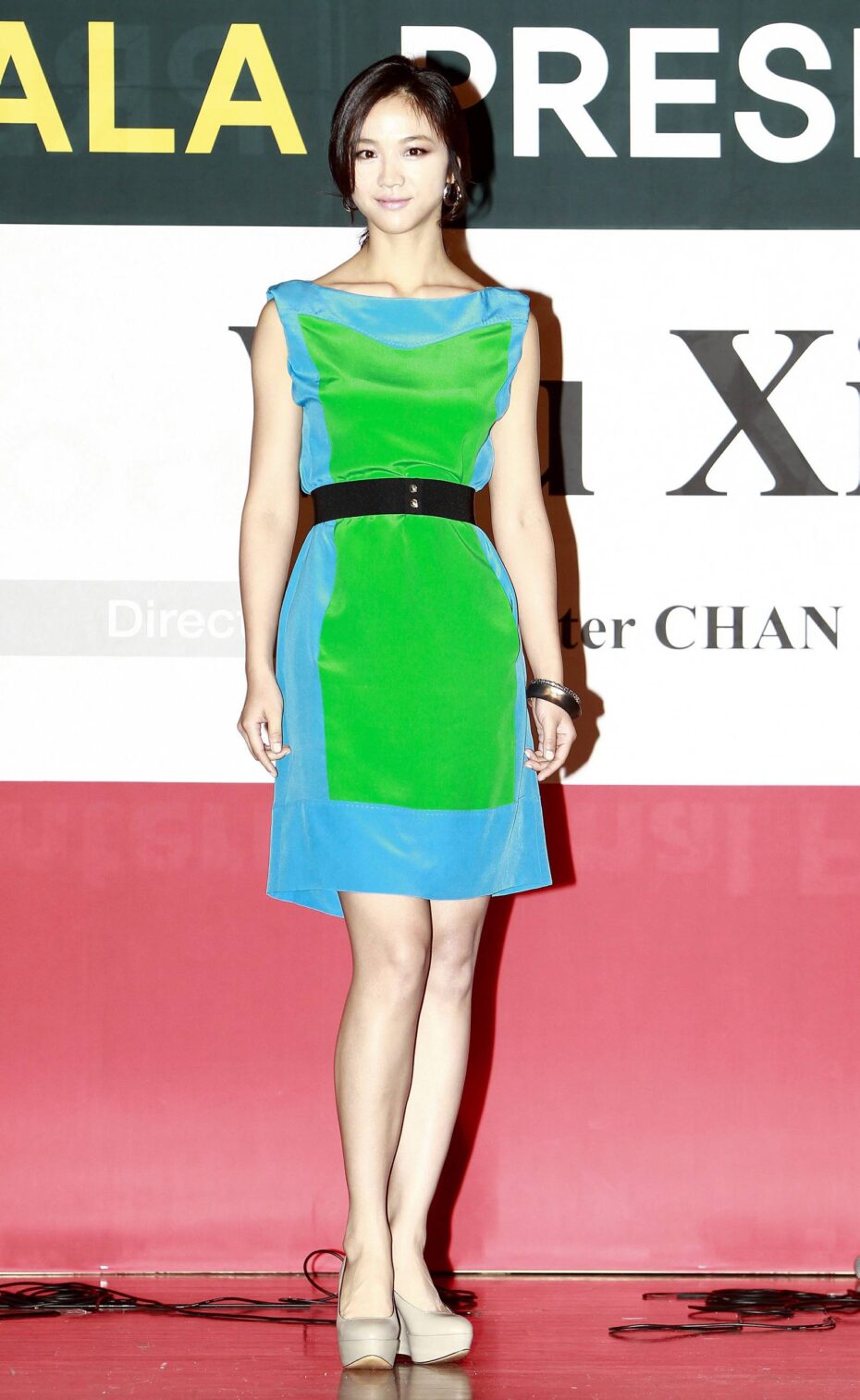 Tang Wei at the Busan International Film Festival (BIFF) Plaza in Busan, South Korea