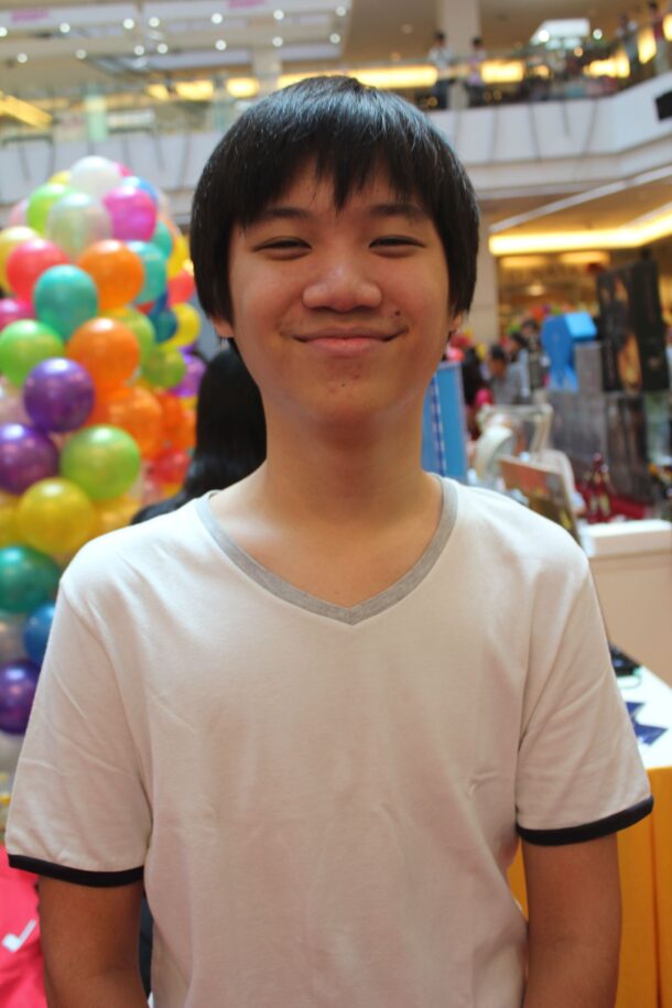 Joshua Leong, 16 “Computer. I’ll be doing everything that involves the computer - watch movies and play DoTA.”