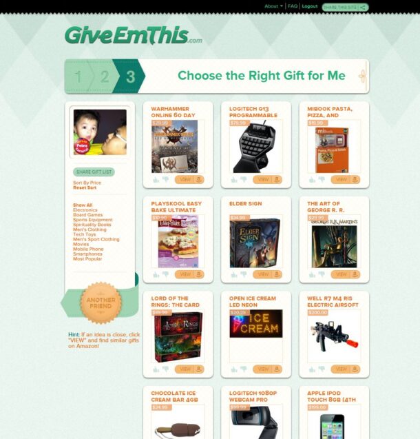 Shopping for someone special? Go online!