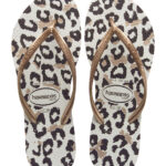 Havaianas slims with animal print