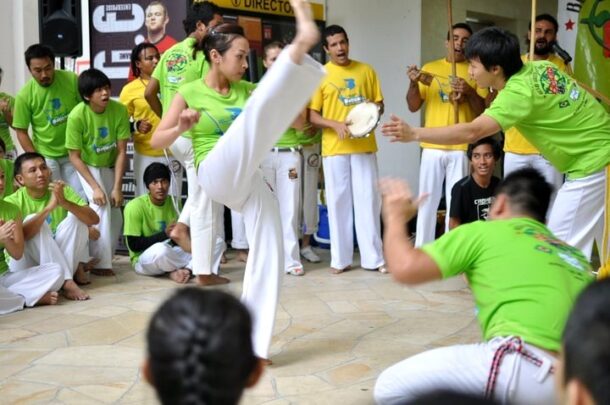 The Bantus Capoeira group hold lessons for youths in Chow Kit
