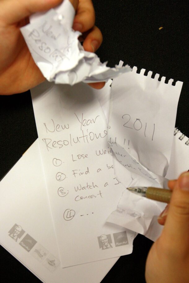 New Year resolutions - what's the deal with them?