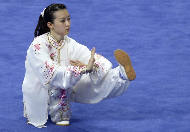 Fong Ying in action during the 2010 Asian Games in Guangzhou, where she also baggged a gold medal.