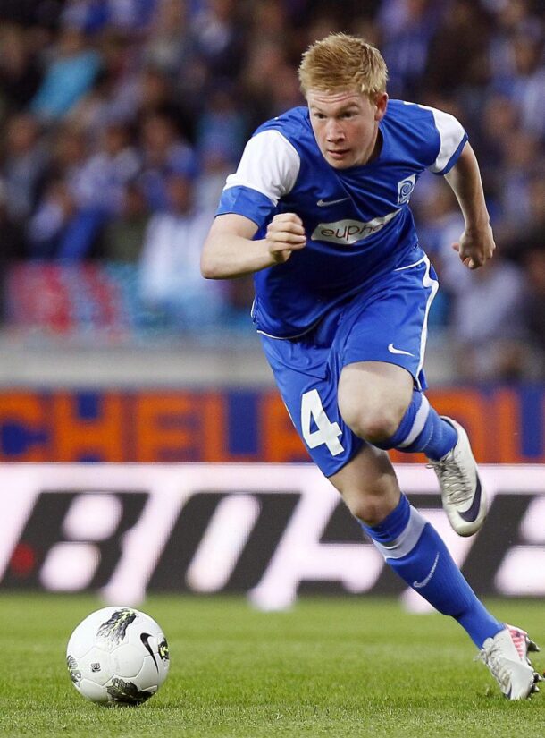 Future Chelsea star Kevin De Bruyne - tall, strong, quick and able to run all day.