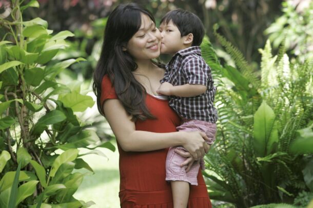 Nik Izyan Nik Mahmood put her career on hold to take care of her son Haris, 3.