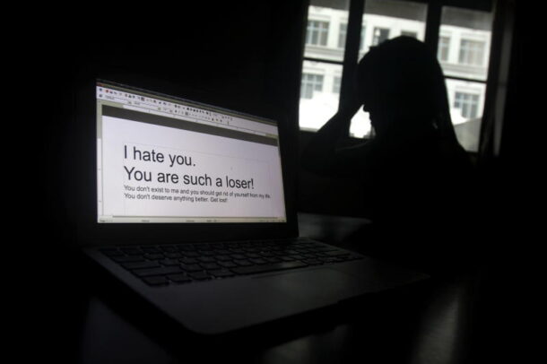 Cyberbullying can cause depression and traumatic experience for the victim.