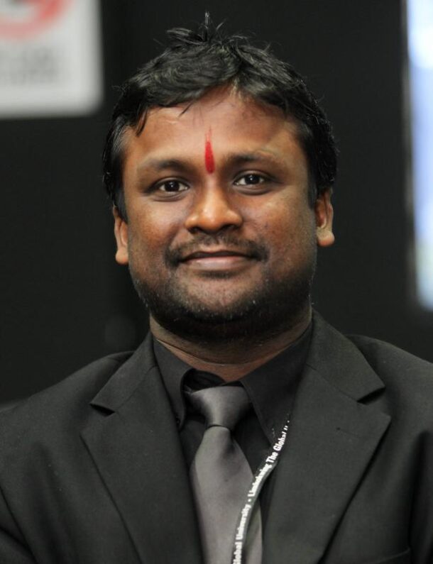 Hafiz's mathematics lecturer, Anand Ramachandran.