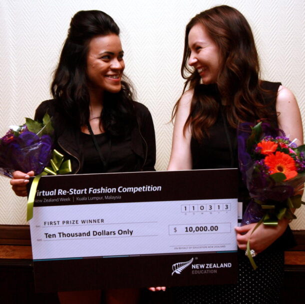 Rao (left) and Reid are excited on what's next for them in their fashion careers.