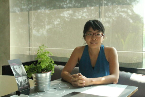 Foo Hui Ping won first prize in the Genovasi Challenge competition with her "Our Lost Space" idea, which sees people making their home's back lanes a creative useful space.