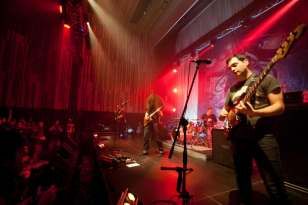 Coheed and Cambria rocking out Kuala Lumpur at Bentley Music Auditorium.