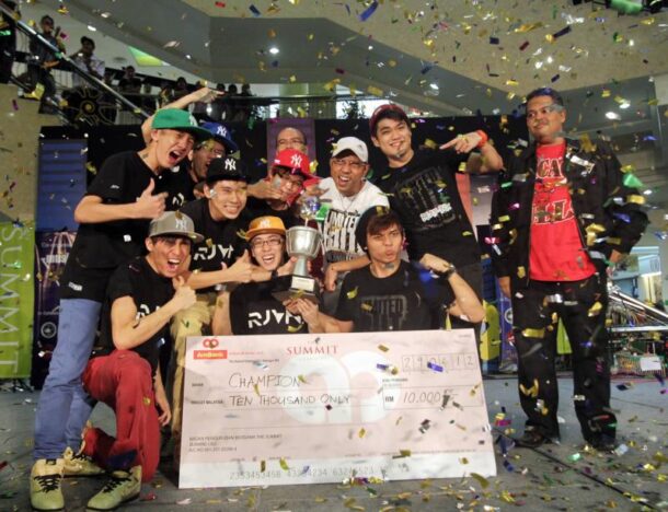The winner of The Beat Street Dance Competition 2012 Beatnation Feat Rejuvenate.