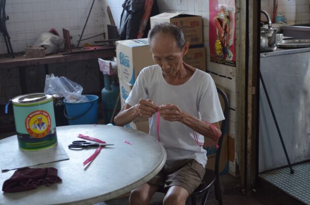 Tiaw Ju Kui, 83 only wishes to see the building where his coffee shop is located to be refurbished before he passes away.
