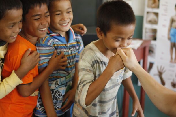 The writer taught English to Standard Three to Six students during her two-week stint in Kampung Teringai Darat, Sabah.