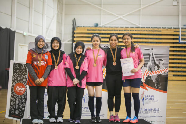 Team Tigers from Malaysia came in third at the ASEAN Games Australia.