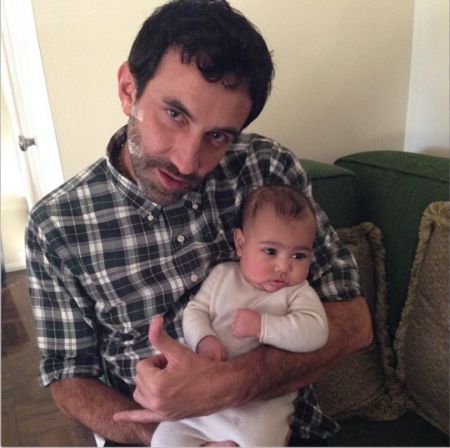Nori and Givenchy creative director/stylist Riccardo Tisci.
