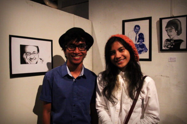 Nabil Zakaria and Aila Azizul play small town boy Abu and city girl Aila in Being Abu.