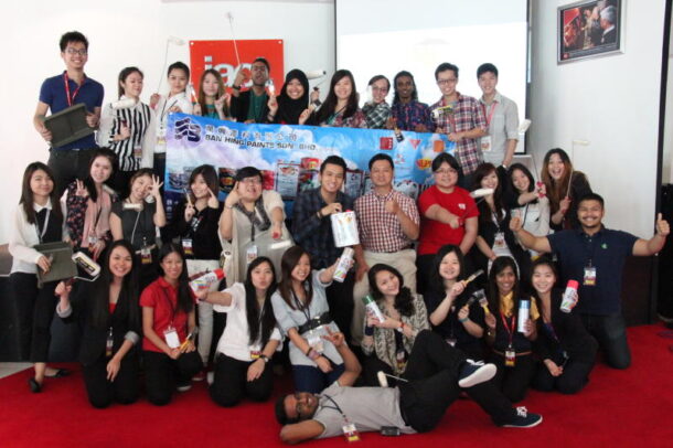 The launch of Project Rebuilding Hope, which saw a group of students from IACT College raising funds to improve the condition of classrooms at SMK Tengku Idris Shah, Kapar, Selangor.