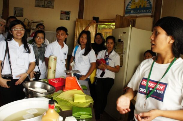 The GK Enchanted Farm also produces their own line of cheese and it was the brainchild of one of the local womaen.