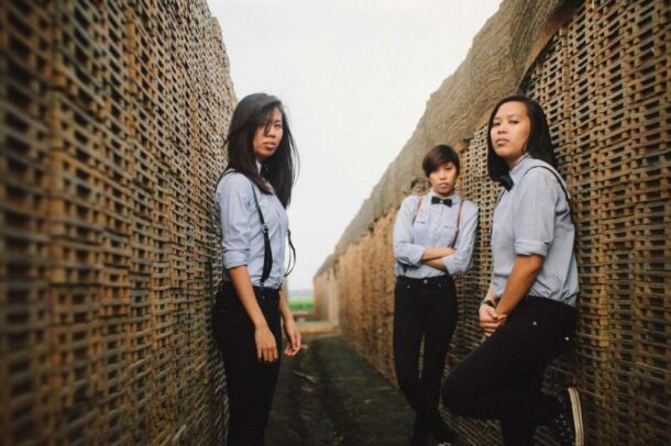 The Impatient Sisters (from left) Soraya, Nazeera and Irena Taib.