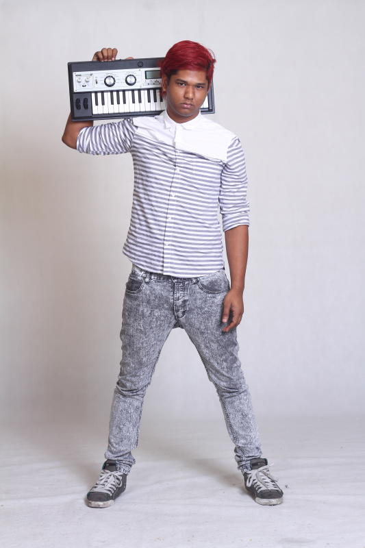 Electro-pop artiste Darren Ashley.