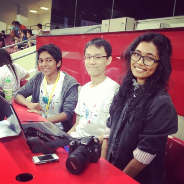 Roshinee Mookaiah (right) has interviewed Lawson as well as former Westlife singer Shane Filan.