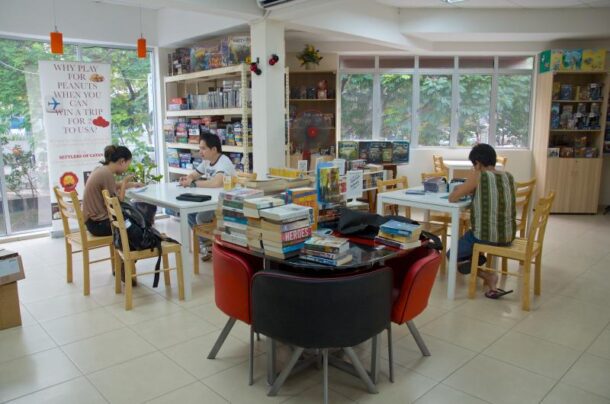 A homey merging of books and board games come together in perfect harmony at Boardgame Depot.